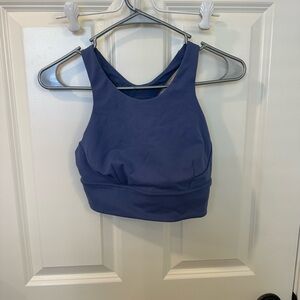 Lululemon wunder train longline bra C/D water drop size 6